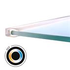 Glow Pro CCT Illuminated Glass Shelf Profile
