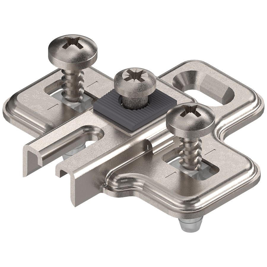 Blum mounting plate 0mm for 91K9550 and 91K9580