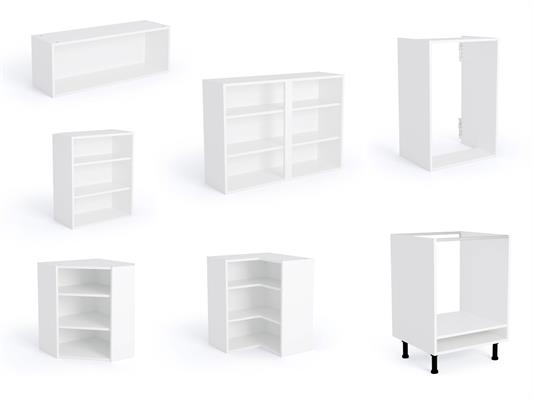 White EasyCab Kitchen Cabinets