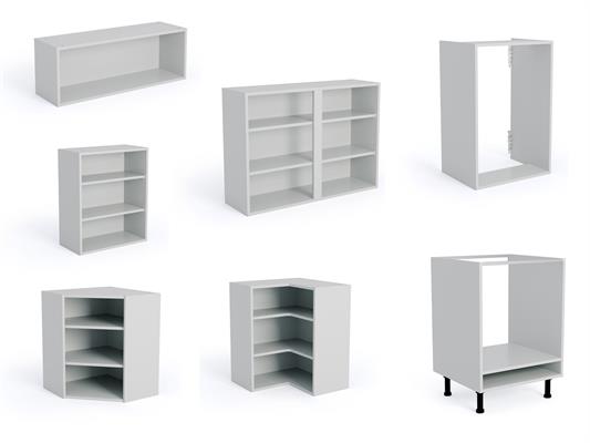 Light Grey EasyCab Kitchen Cabinets