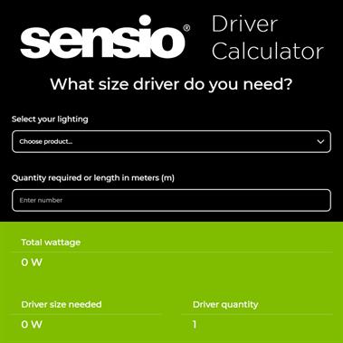 Sensio Driver Calculator