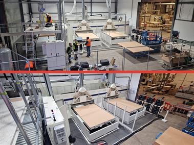 Improving Our Aspire Vinyl Door Lead Times With £1m Router Project