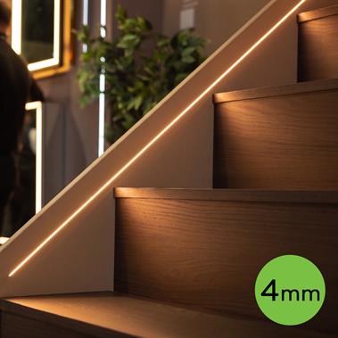 Razor X Edge-Lit 4mm Recessable Flexible Strip