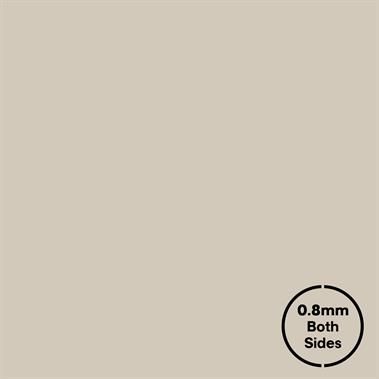 18mm Taupe Grey Cut and Edged