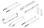 Blum Antaro Tandembox D-Height (450mm) Double Gallery Rail Silk White | 30kg