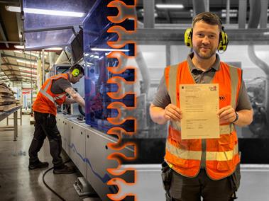 Ellis Smith Celebrates Engineering Qualification At HPP