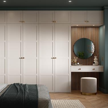 Juno Super Matt Light Grey - Bedroom