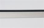 ABS Edging Tape 3D 2 in 1 High Gloss Dark Grey / Stainless Steel 1 x 23mm