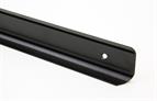 Black &#39;t&#39; butt joint connector for 40mm worktop with 10mm radius
