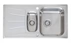 Reginox Inset Diplomat 15 Eco Sink 1.5 Bowl Reversible Sleeved