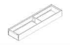 Blum Ambia-Line utensil insert for 450mm Legrabox 100mm wide orion grey