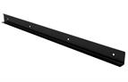 Black corner joint connector for 40mm worktop with 3mm radius