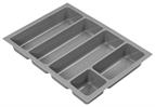 Antaro metallic grey cutlery insert w314 x d422mm to fit 400mm
