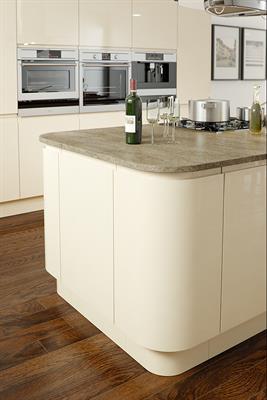 Curved Flat Pack Cabinets