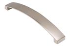 Wide Strap Handle, Brushed Nickel, 192mm centres