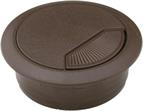 Cable tidy 2 part brown 60mm