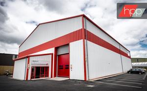 Our new warehouse is standing tall and working perfectly!